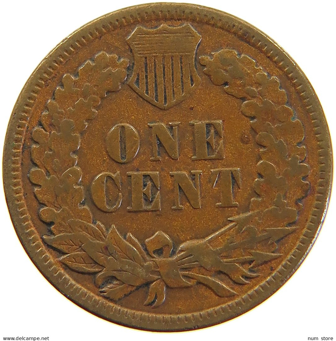 UNITED STATES OF AMERICA CENT 1887 INDIAN HEAD #c056 0067 - 1859-1909: Indian Head