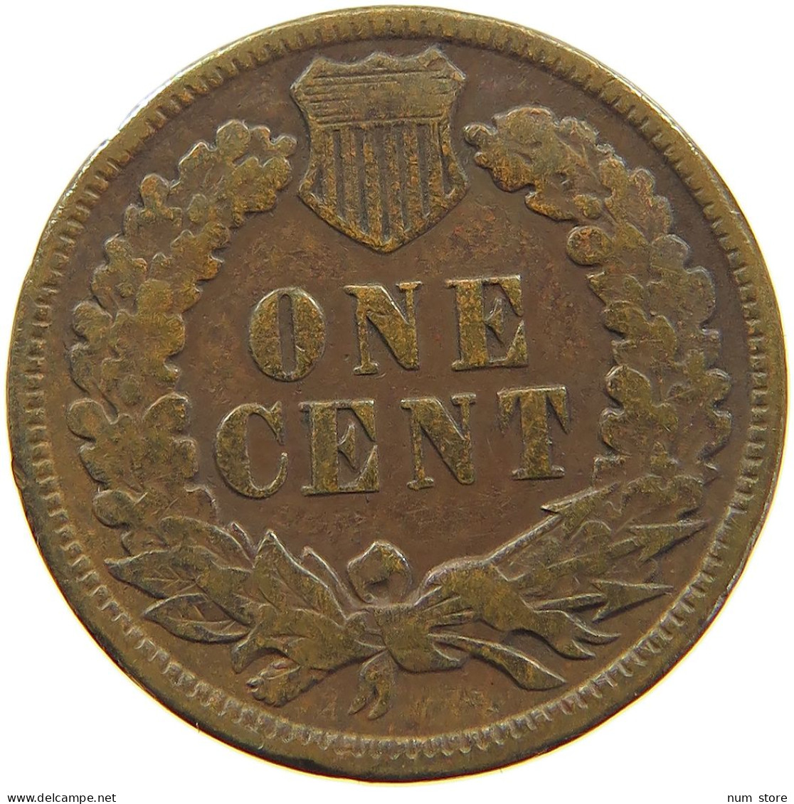 UNITED STATES OF AMERICA CENT 1887 INDIAN HEAD #c083 0645 - 1859-1909: Indian Head