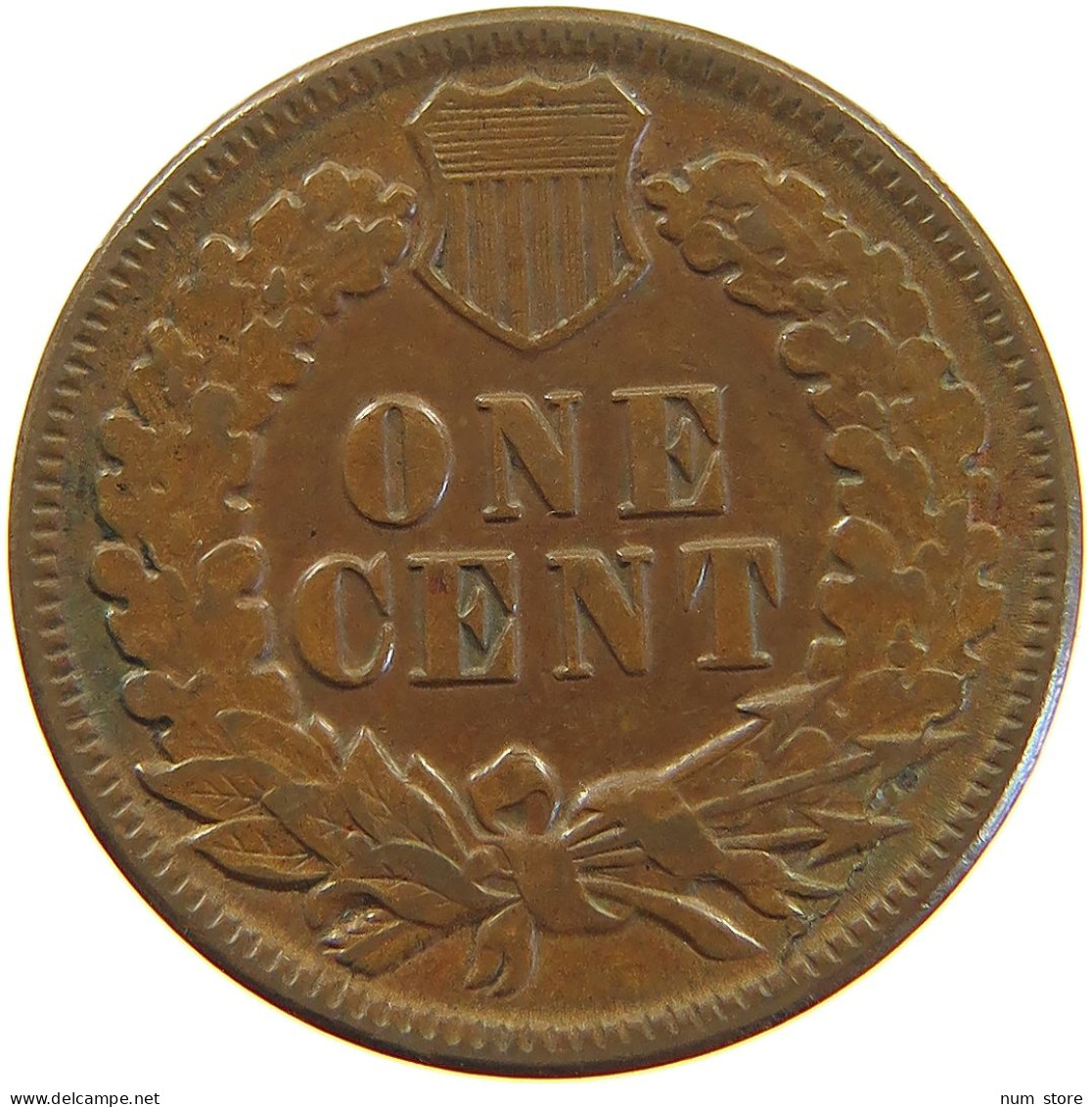 UNITED STATES OF AMERICA CENT 1887 INDIAN HEAD #c050 0385 - 1859-1909: Indian Head