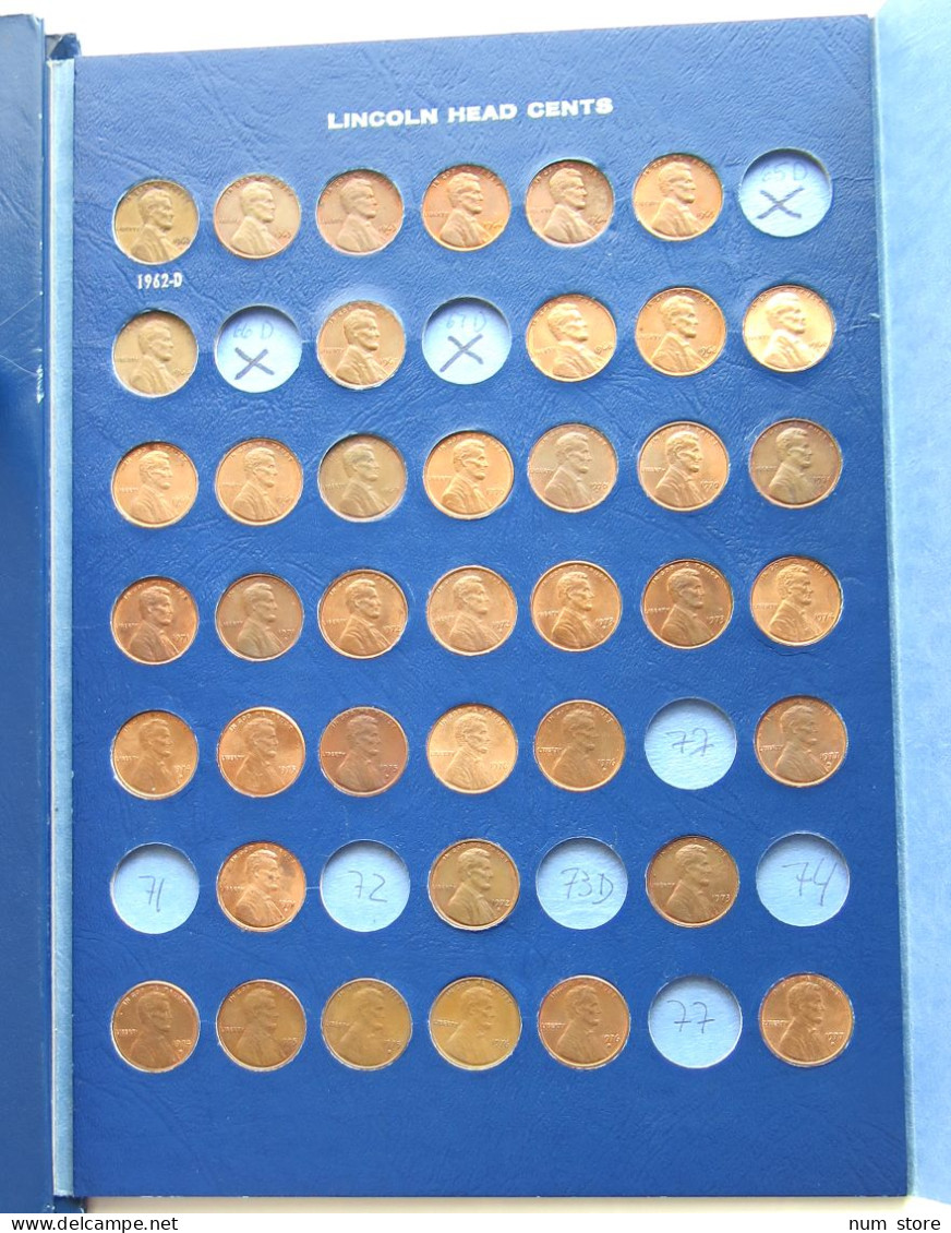 UNITED STATES OF AMERICA CENTS  LINCOLN HEAD CENT 1909-1977 #bs09 0119 - 1959-…: Lincoln, Memorial Reverse