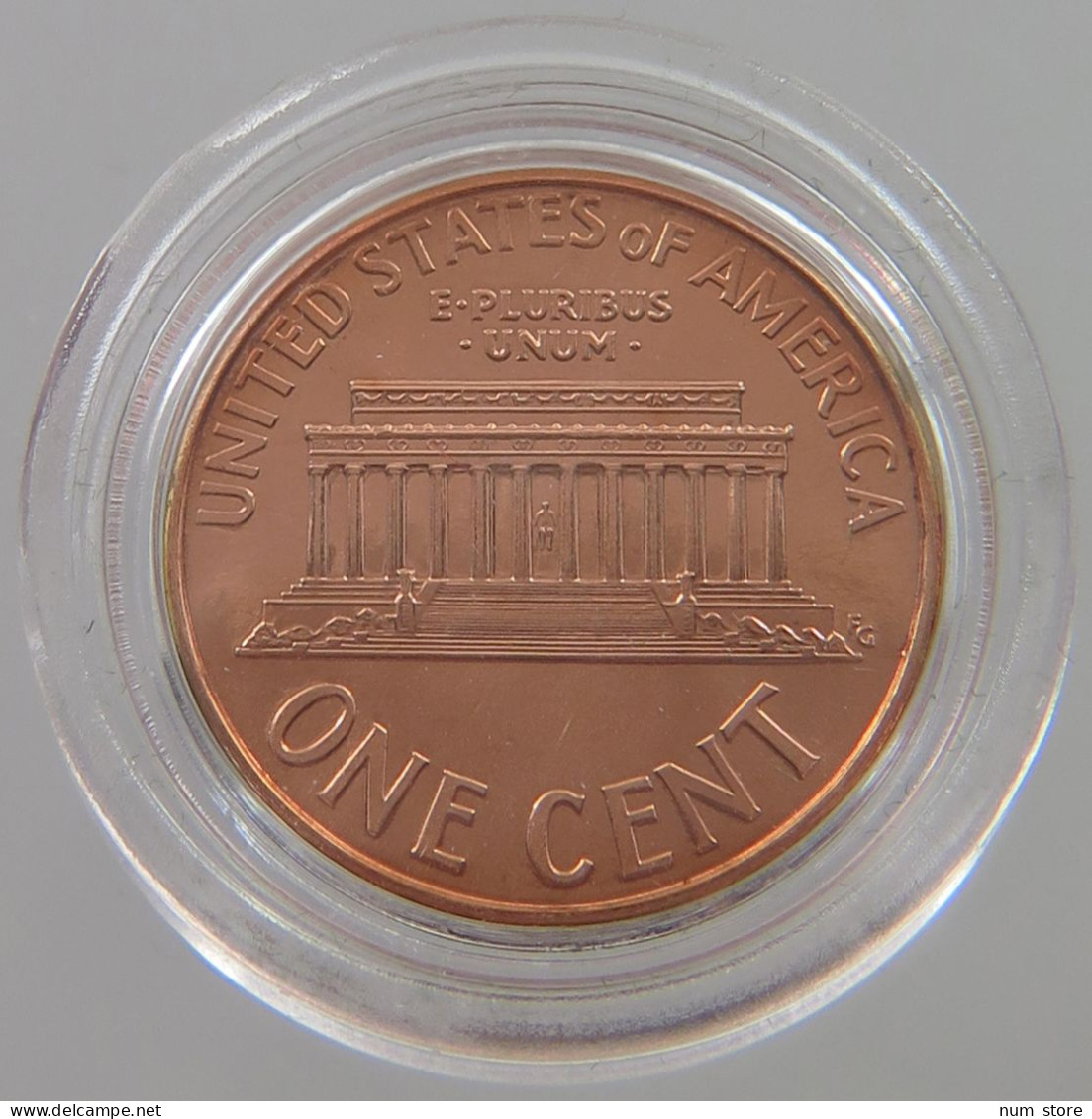 UNITED STATES OF AMERICA CENT 1999 D LINCOLN MEMORIAL #alb024 0075 - 1959-…: Lincoln, Memorial Reverse