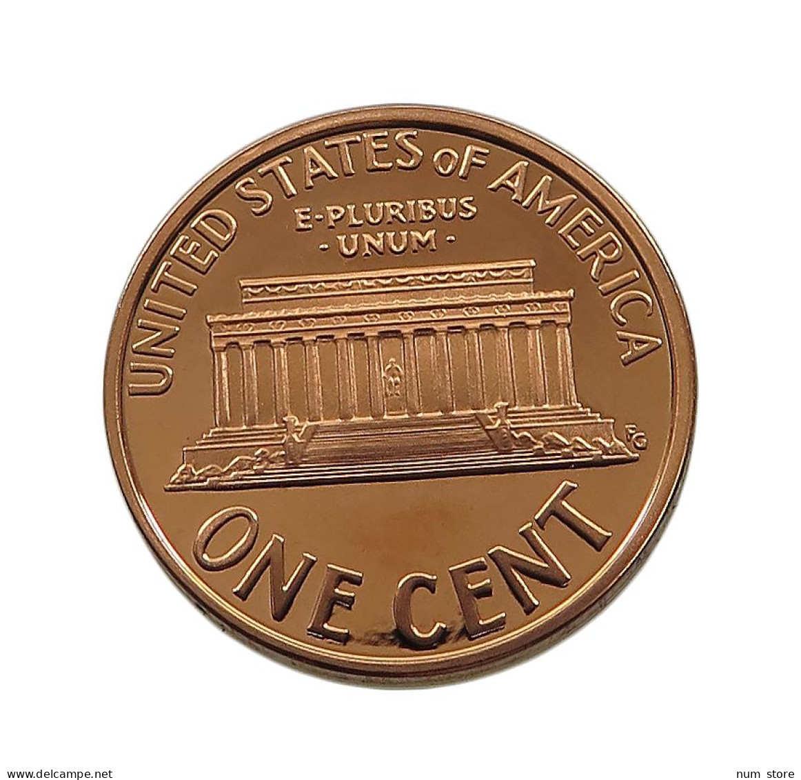 UNITED STATES OF AMERICA CENT 1993 S  #alb055 0201 - 1959-…: Lincoln, Memorial Reverse