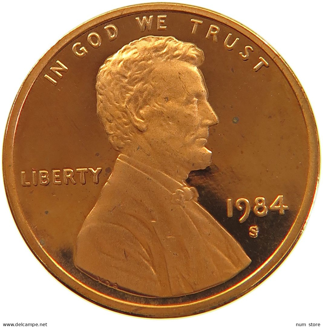 UNITED STATES OF AMERICA CENT 1984 S  LINCOLN MEMORIAL #alb065 0133 - 1959-…: Lincoln, Memorial Reverse