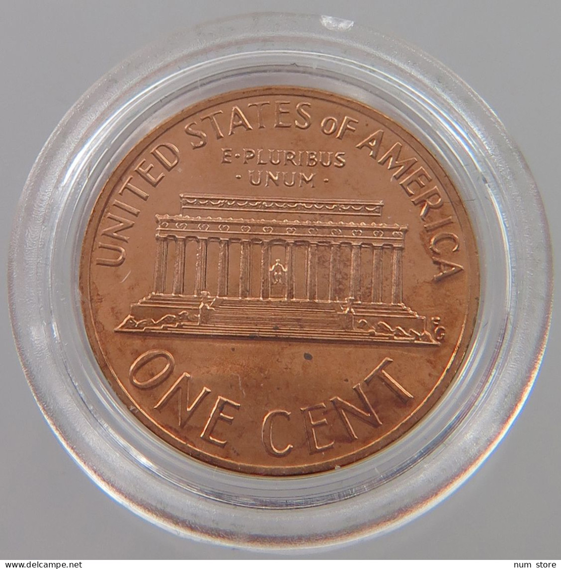 UNITED STATES OF AMERICA CENT 1973 S LINCOLN MEMORIAL #alb024 0065 - 1959-…: Lincoln, Memorial Reverse