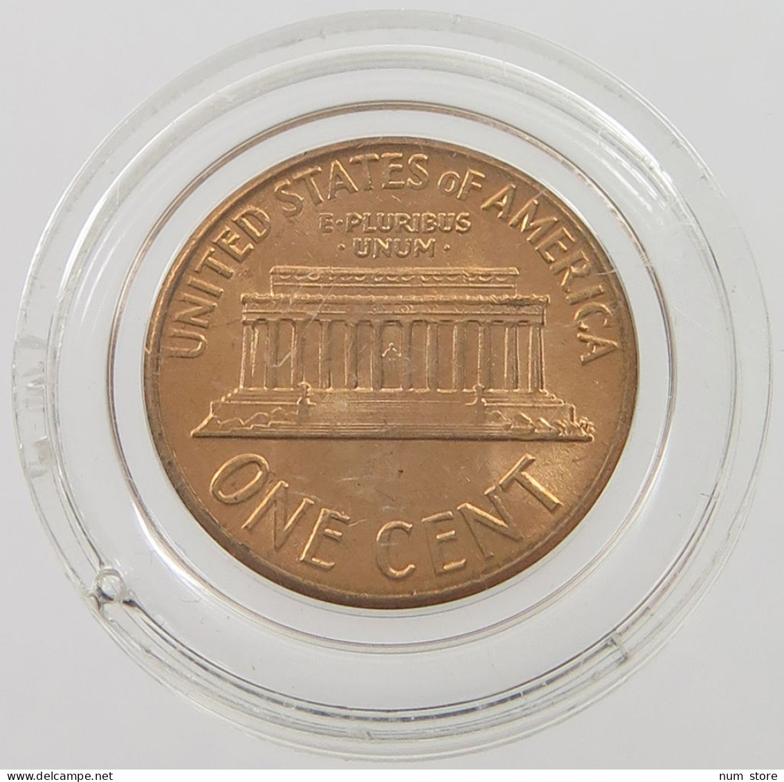 UNITED STATES OF AMERICA CENT 1967  #alb035 0533 - 1959-…: Lincoln, Memorial Reverse
