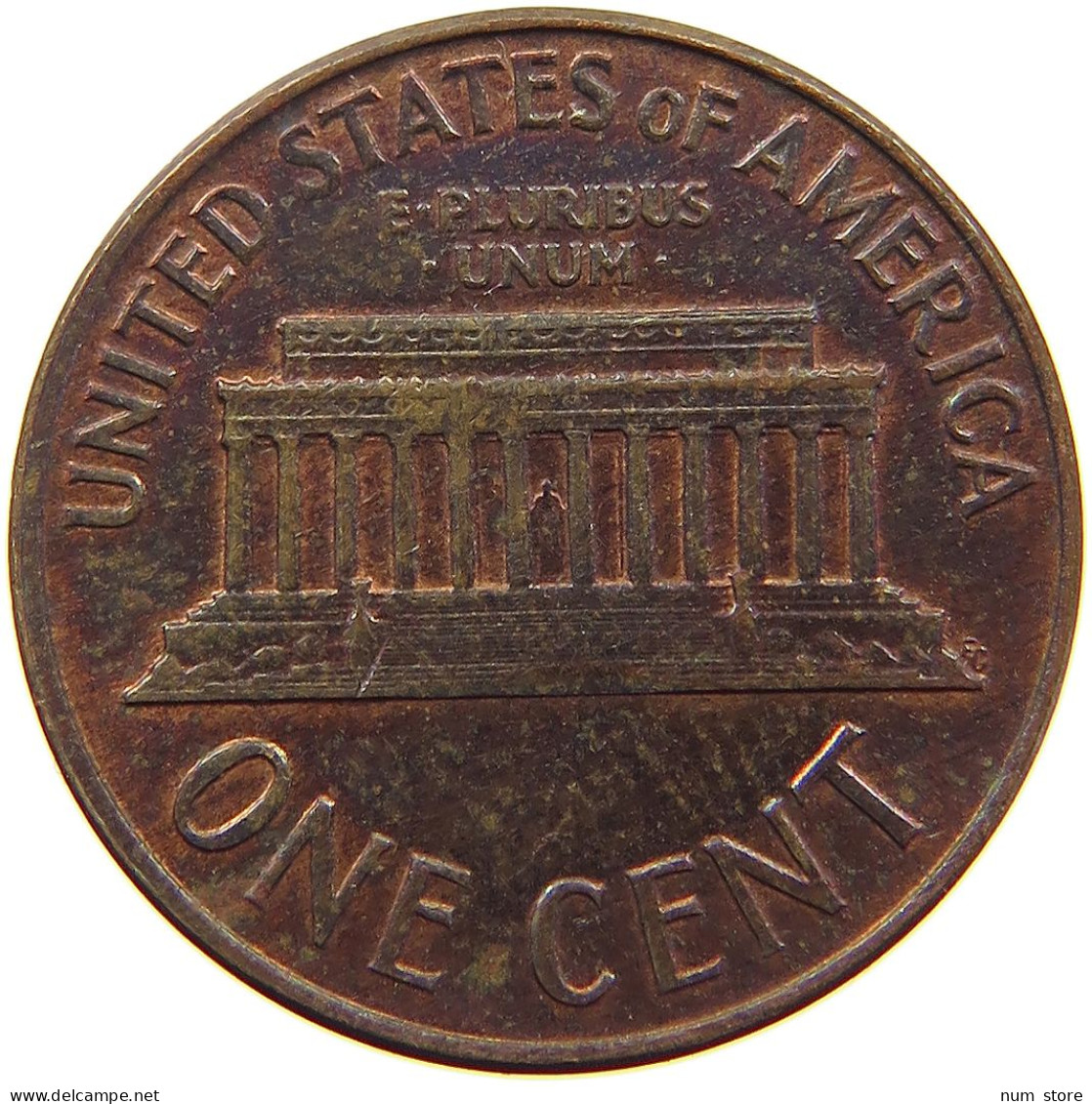 UNITED STATES OF AMERICA CENT 1963 D LINCOLN MEMORIAL #a067 0083 - 1959-…: Lincoln, Memorial Reverse