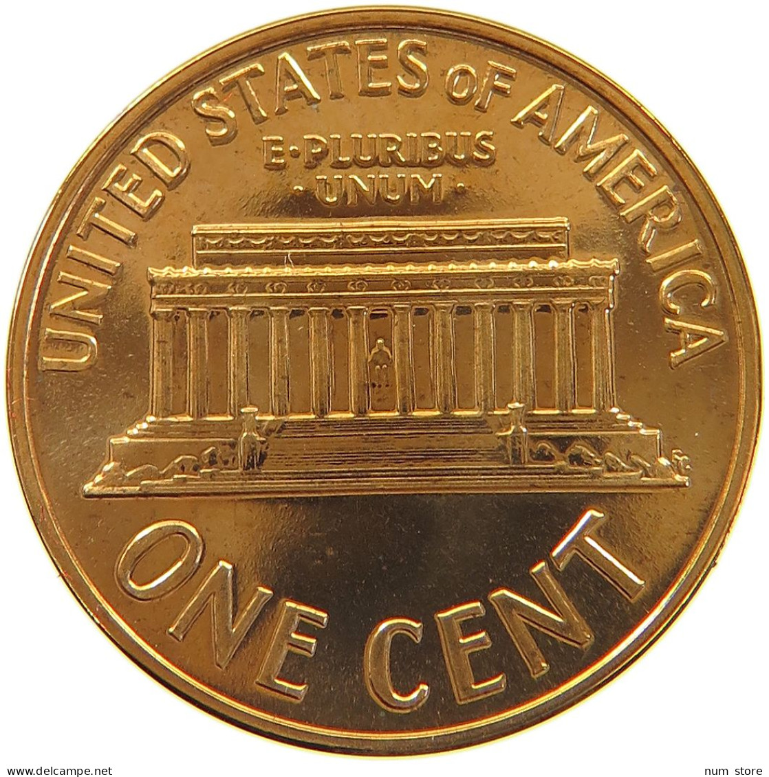 UNITED STATES OF AMERICA CENT 1961  LINCOLN MEMORIAL #alb065 0129 - 1959-…: Lincoln, Memorial Reverse