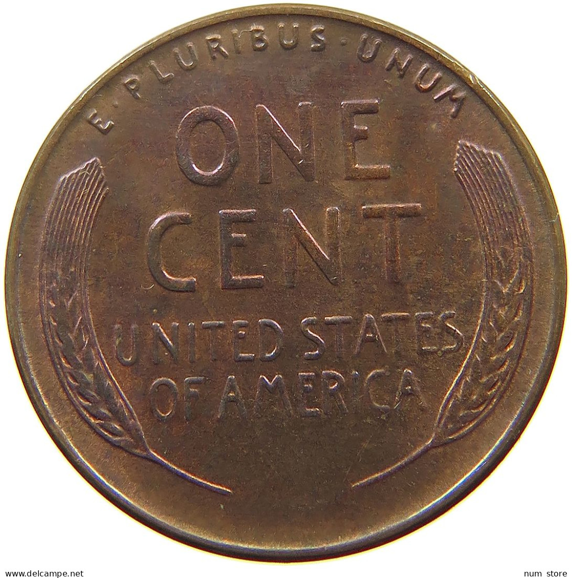 UNITED STATES OF AMERICA CENT 1939 S Lincoln Wheat #s063 0779 - 1909-1958: Lincoln, Wheat Ears Reverse