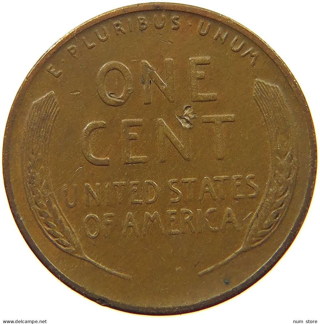 UNITED STATES OF AMERICA CENT 1939 D LINCOLN WHEAT #s063 0793 - 1909-1958: Lincoln, Wheat Ears Reverse