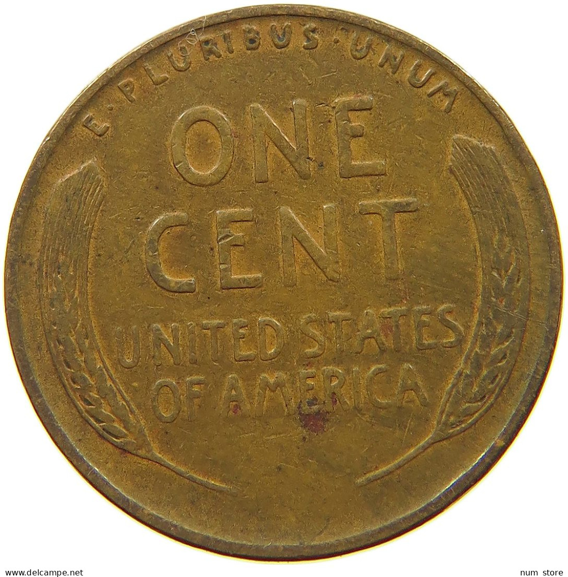 UNITED STATES OF AMERICA CENT 1938 LINCOLN WHEAT #s063 0901 - 1909-1958: Lincoln, Wheat Ears Reverse