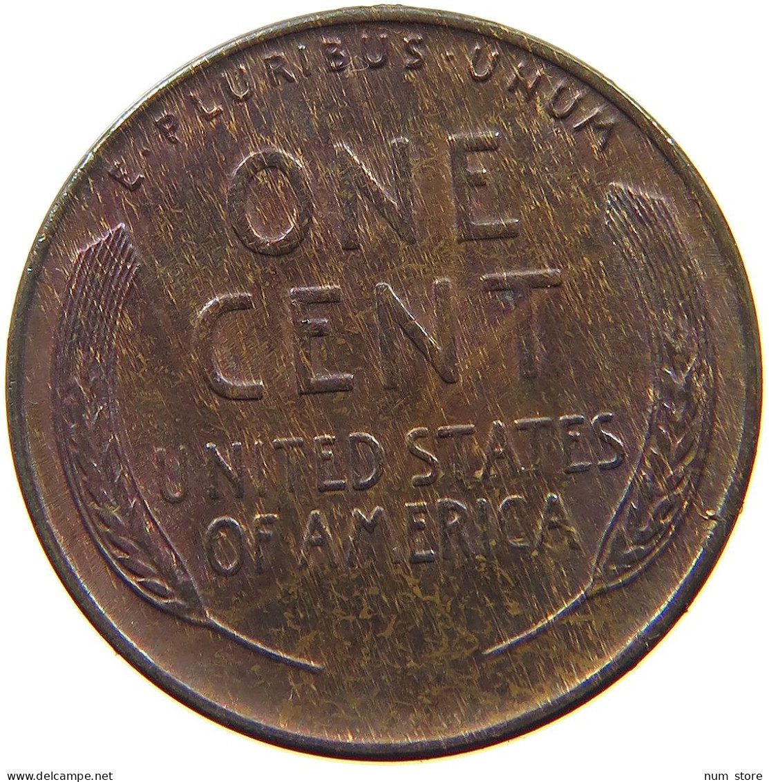 UNITED STATES OF AMERICA CENT 1937 Lincoln Wheat #s063 0539 - 1909-1958: Lincoln, Wheat Ears Reverse