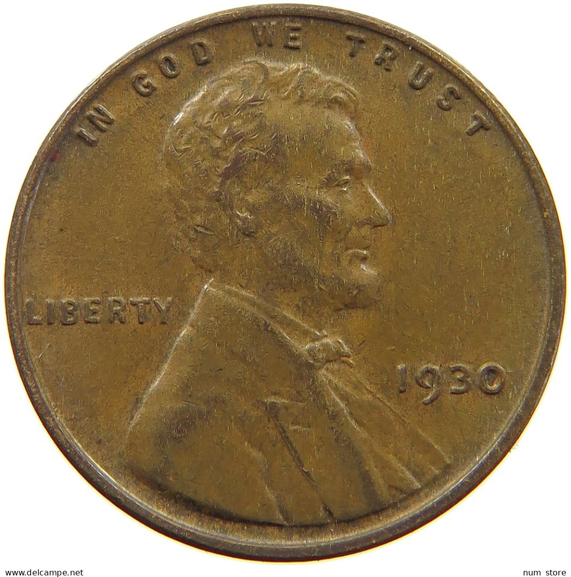 UNITED STATES OF AMERICA CENT 1930 Lincoln Wheat #a096 0001 - 1909-1958: Lincoln, Wheat Ears Reverse