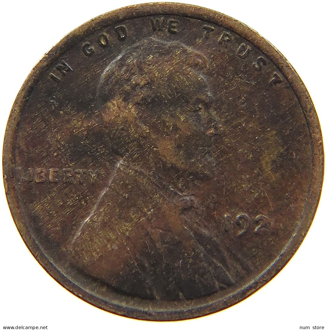 UNITED STATES OF AMERICA CENT 1924 LINCOLN WHEAT #a014 0067 - 1909-1958: Lincoln, Wheat Ears Reverse