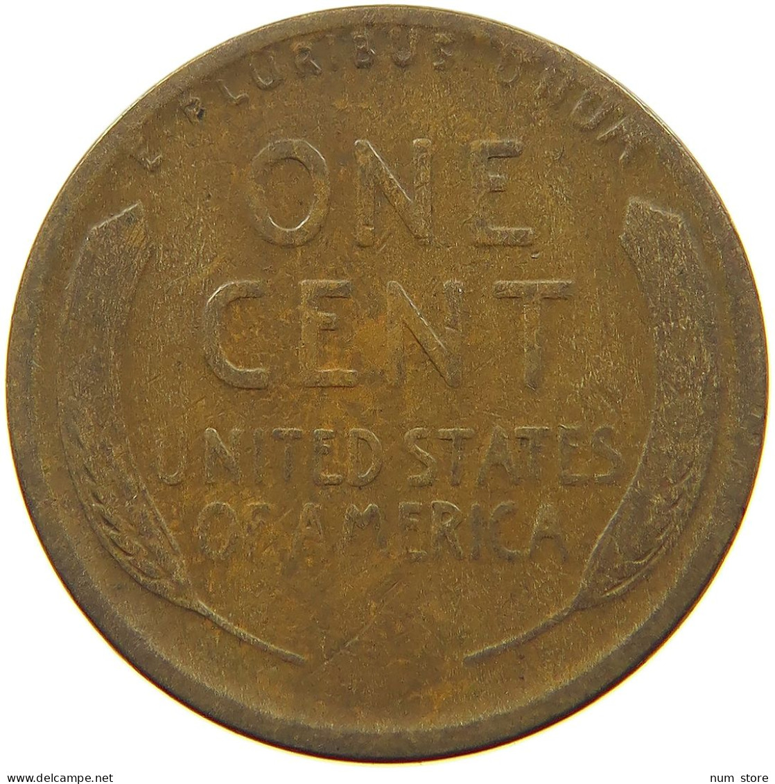 UNITED STATES OF AMERICA CENT 1921 S Lincoln Wheat #s063 0545 - 1909-1958: Lincoln, Wheat Ears Reverse