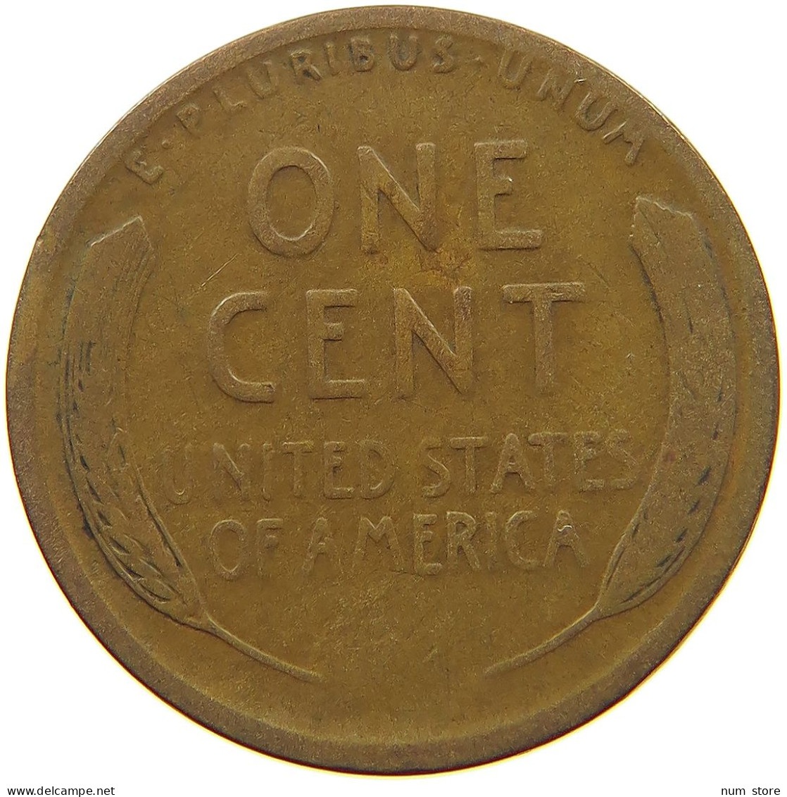 UNITED STATES OF AMERICA CENT 1919 S Lincoln Wheat #s063 0903 - 1909-1958: Lincoln, Wheat Ears Reverse