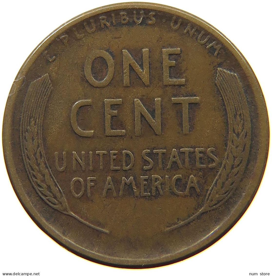 UNITED STATES OF AMERICA CENT 1919 S Lincoln Wheat #a085 0943 - 1909-1958: Lincoln, Wheat Ears Reverse