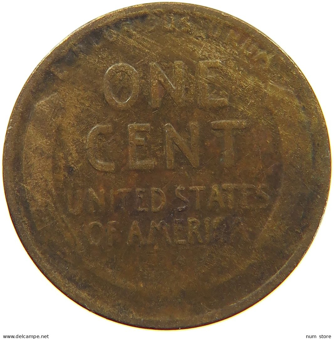 UNITED STATES OF AMERICA CENT 1919 D LINCOLN WHEAT #c063 0189 - 1909-1958: Lincoln, Wheat Ears Reverse