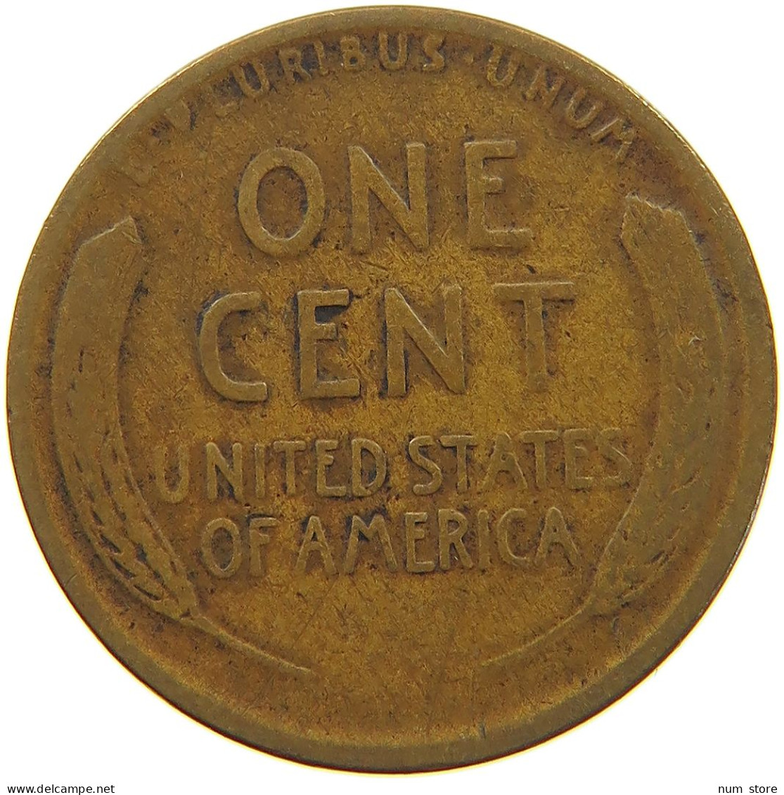 UNITED STATES OF AMERICA CENT 1918 D LINCOLN WHEAT #c017 0357 - 1909-1958: Lincoln, Wheat Ears Reverse