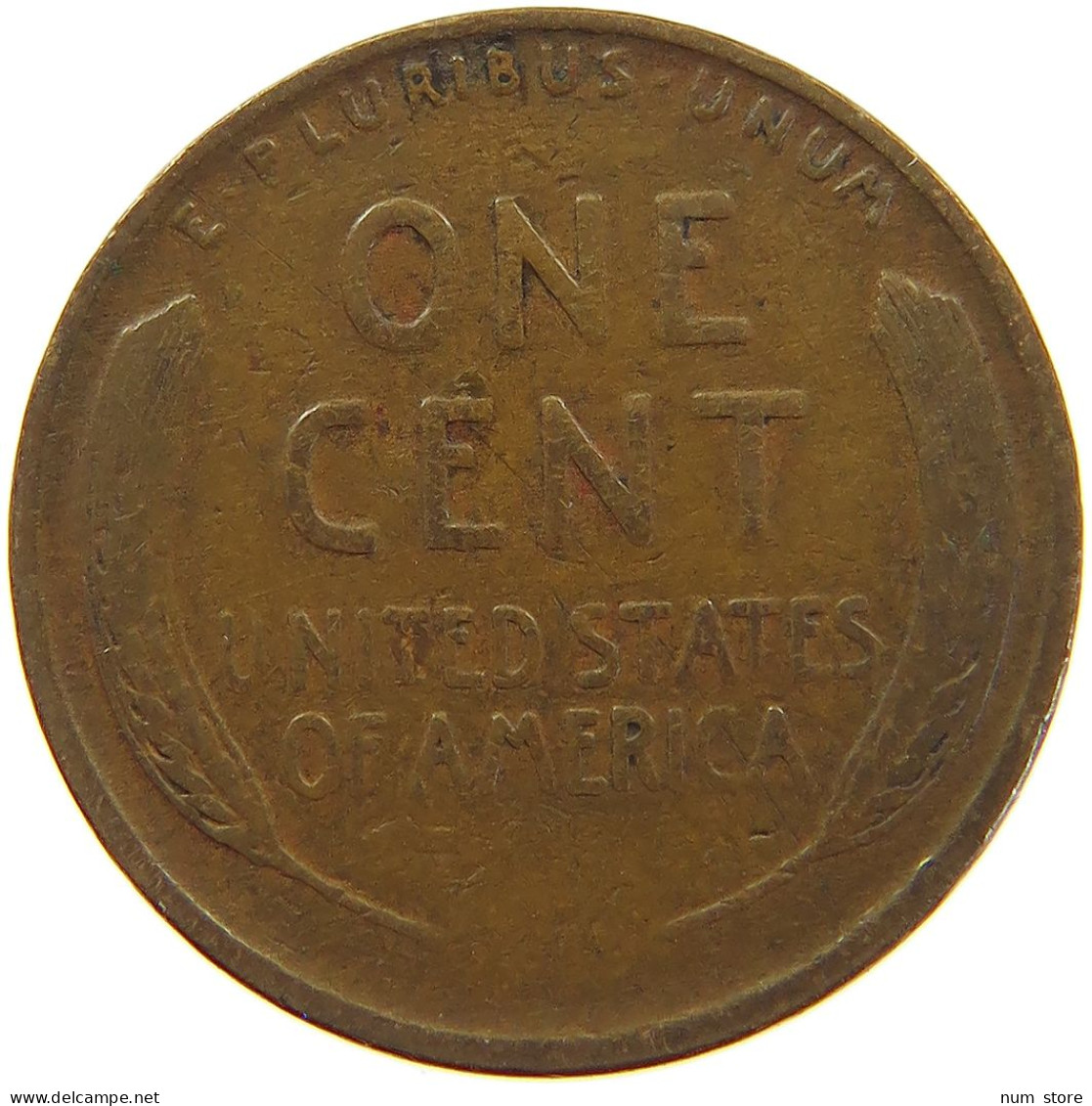 UNITED STATES OF AMERICA CENT 1917 LINCOLN WHEAT #c064 0351 - 1909-1958: Lincoln, Wheat Ears Reverse