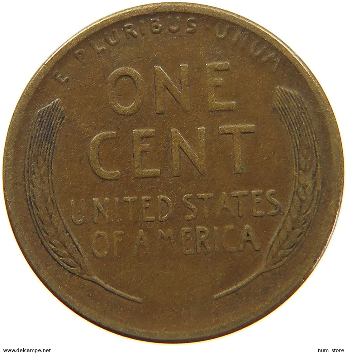 UNITED STATES OF AMERICA CENT 1917 S Lincoln Wheat #s019 0185 - 1909-1958: Lincoln, Wheat Ears Reverse