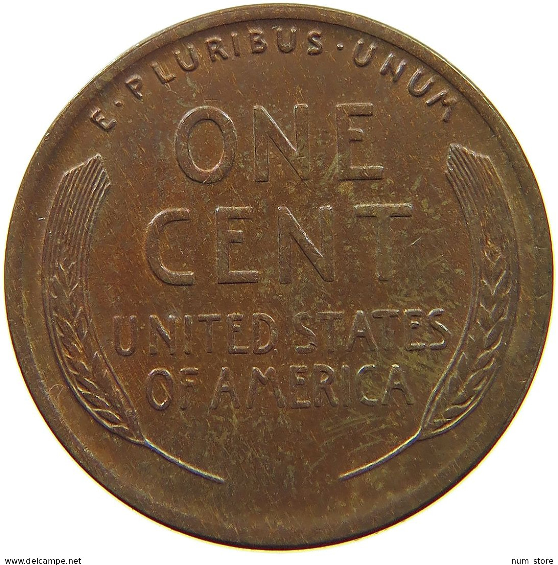 UNITED STATES OF AMERICA CENT 1917 Lincoln Wheat #s063 0745 - 1909-1958: Lincoln, Wheat Ears Reverse