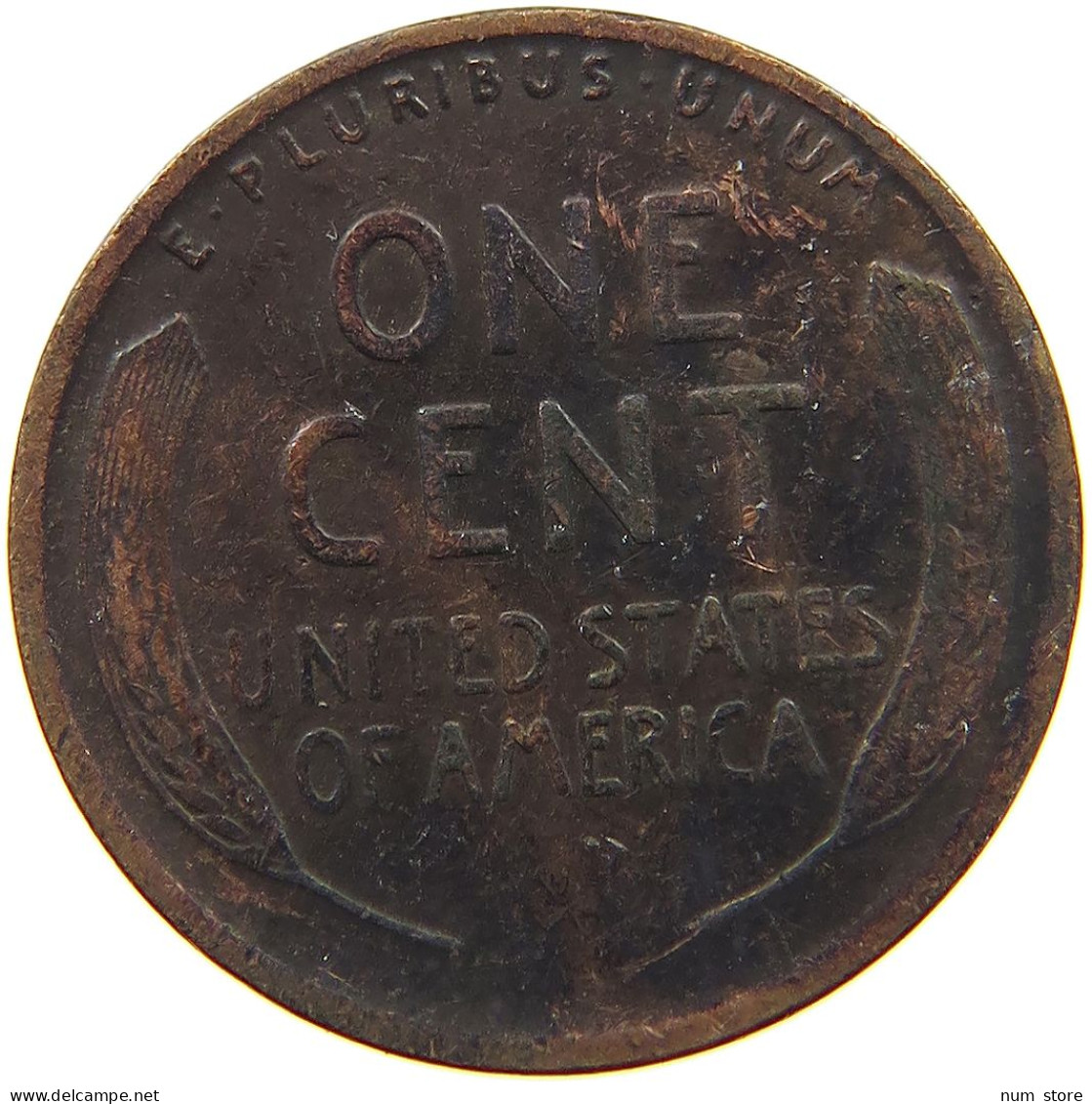 UNITED STATES OF AMERICA CENT 1917 LINCOLN WHEAT #a014 0083 - 1909-1958: Lincoln, Wheat Ears Reverse