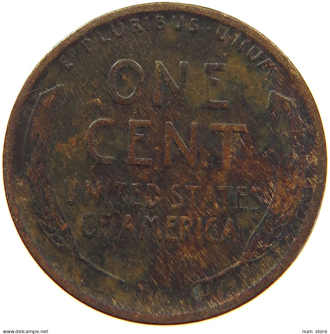 UNITED STATES OF AMERICA CENT 1917 LINCOLN WHEAT #c063 0199 - 1909-1958: Lincoln, Wheat Ears Reverse