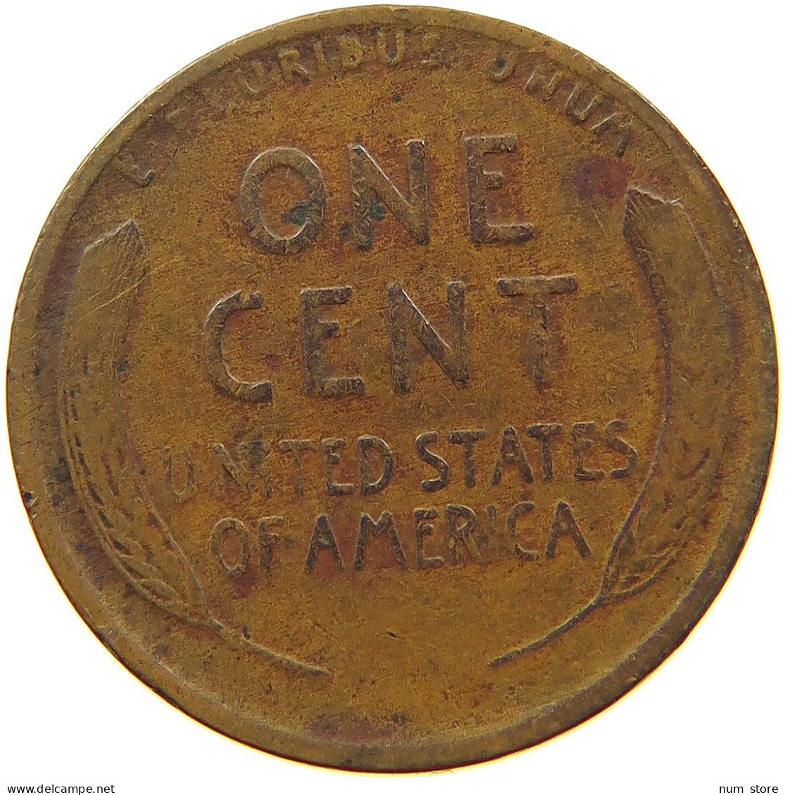 UNITED STATES OF AMERICA CENT 1917 LINCOLN WHEAT #s063 0905 - 1909-1958: Lincoln, Wheat Ears Reverse