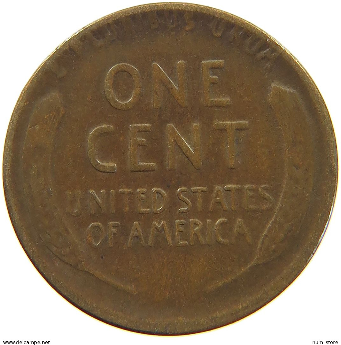 UNITED STATES OF AMERICA CENT 1917 D LINCOLN WHEAT #c063 0197 - 1909-1958: Lincoln, Wheat Ears Reverse