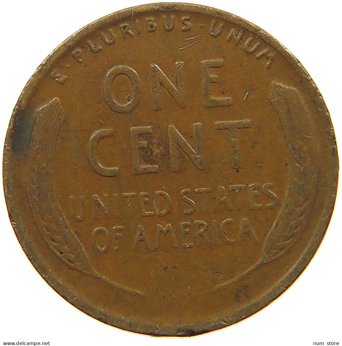 UNITED STATES OF AMERICA CENT 1916 LINCOLN WHEAT #s078 0051 - 1909-1958: Lincoln, Wheat Ears Reverse