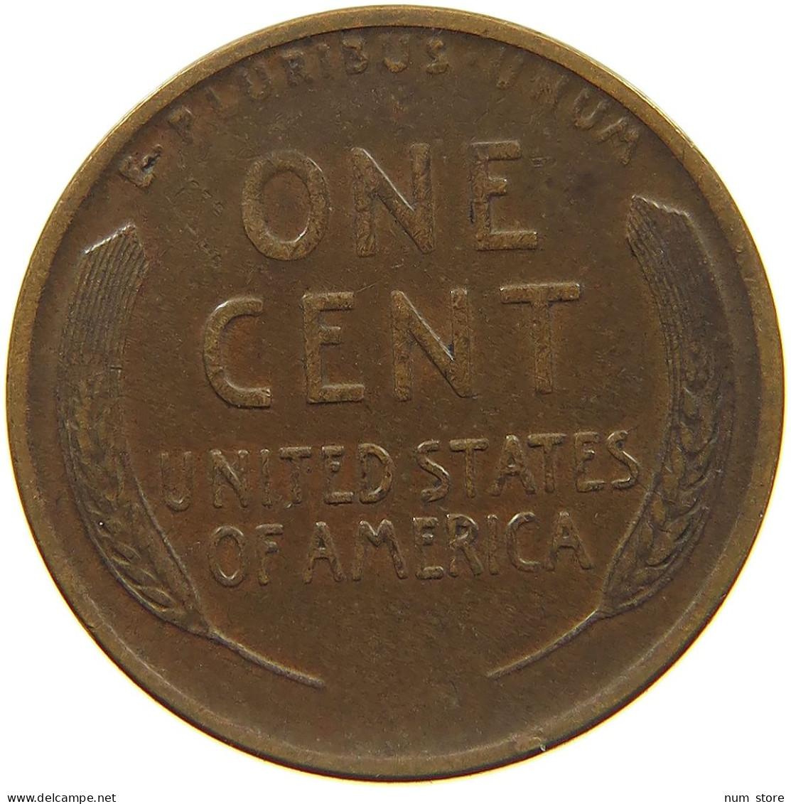 UNITED STATES OF AMERICA CENT 1917 D LINCOLN WHEAT #c012 0041 - 1909-1958: Lincoln, Wheat Ears Reverse
