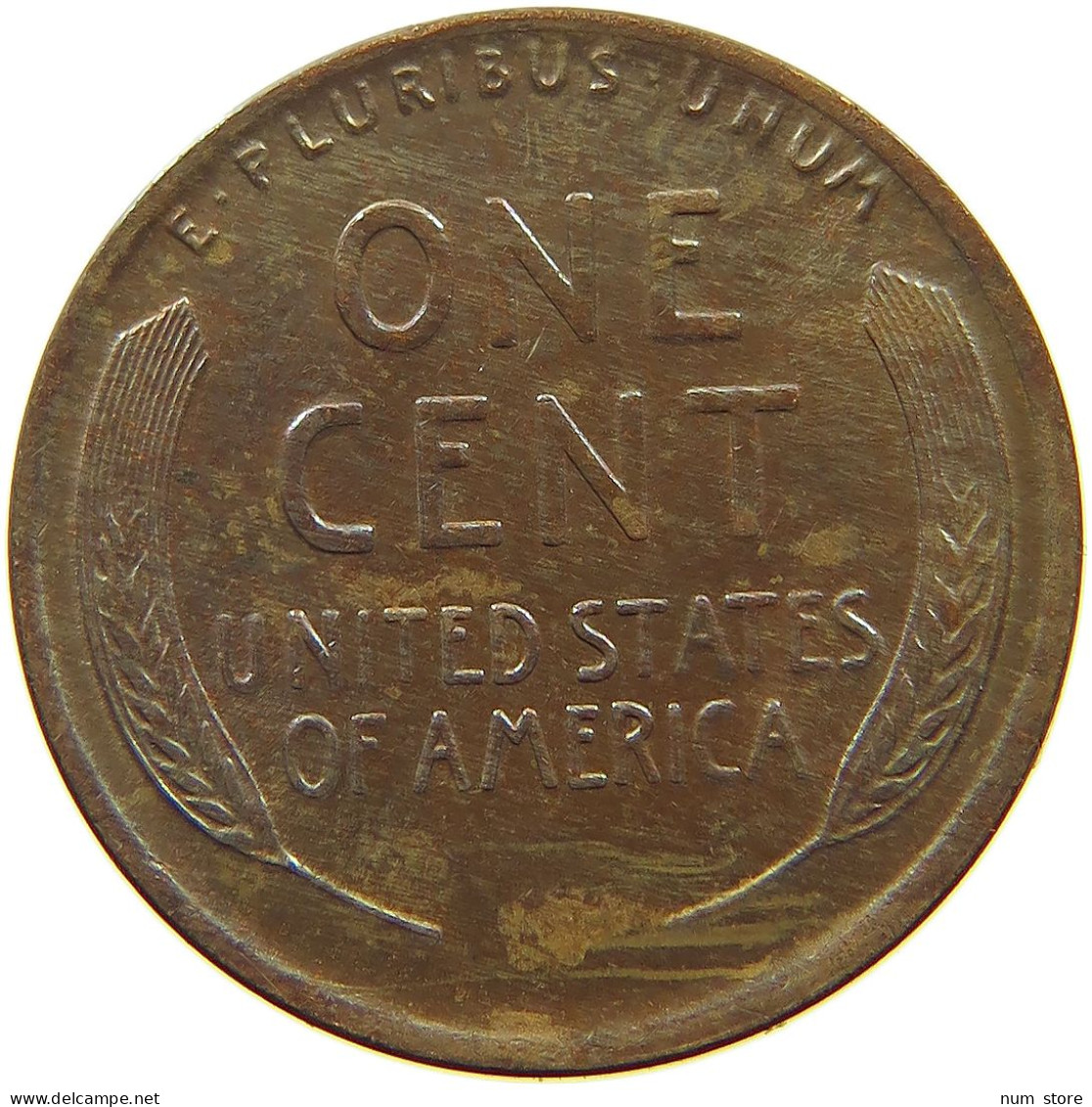 UNITED STATES OF AMERICA CENT 1916 S Lincoln Wheat #s063 0697 - 1909-1958: Lincoln, Wheat Ears Reverse