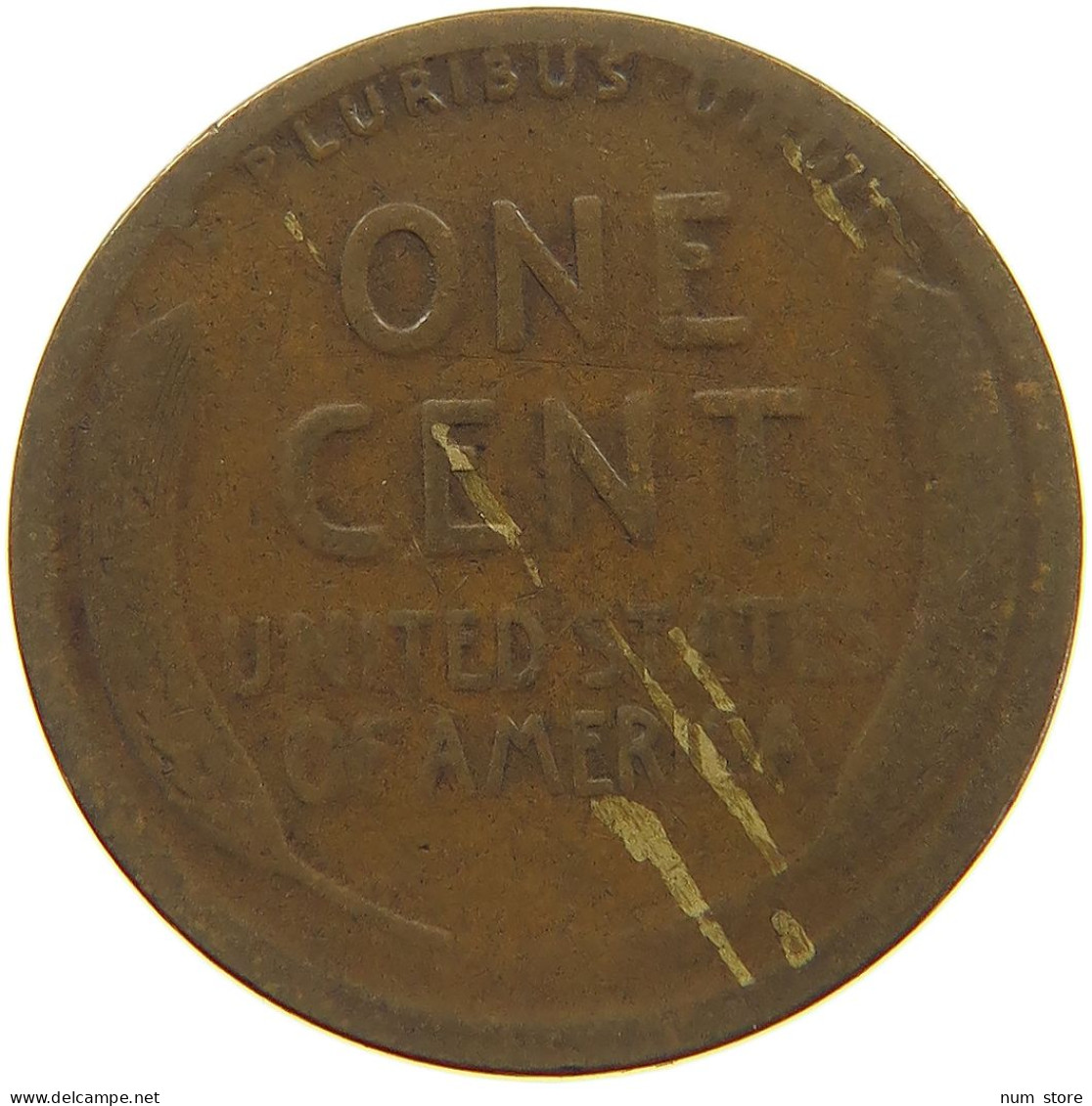 UNITED STATES OF AMERICA CENT 1915 S Lincoln Wheat #t001 0185 - 1909-1958: Lincoln, Wheat Ears Reverse