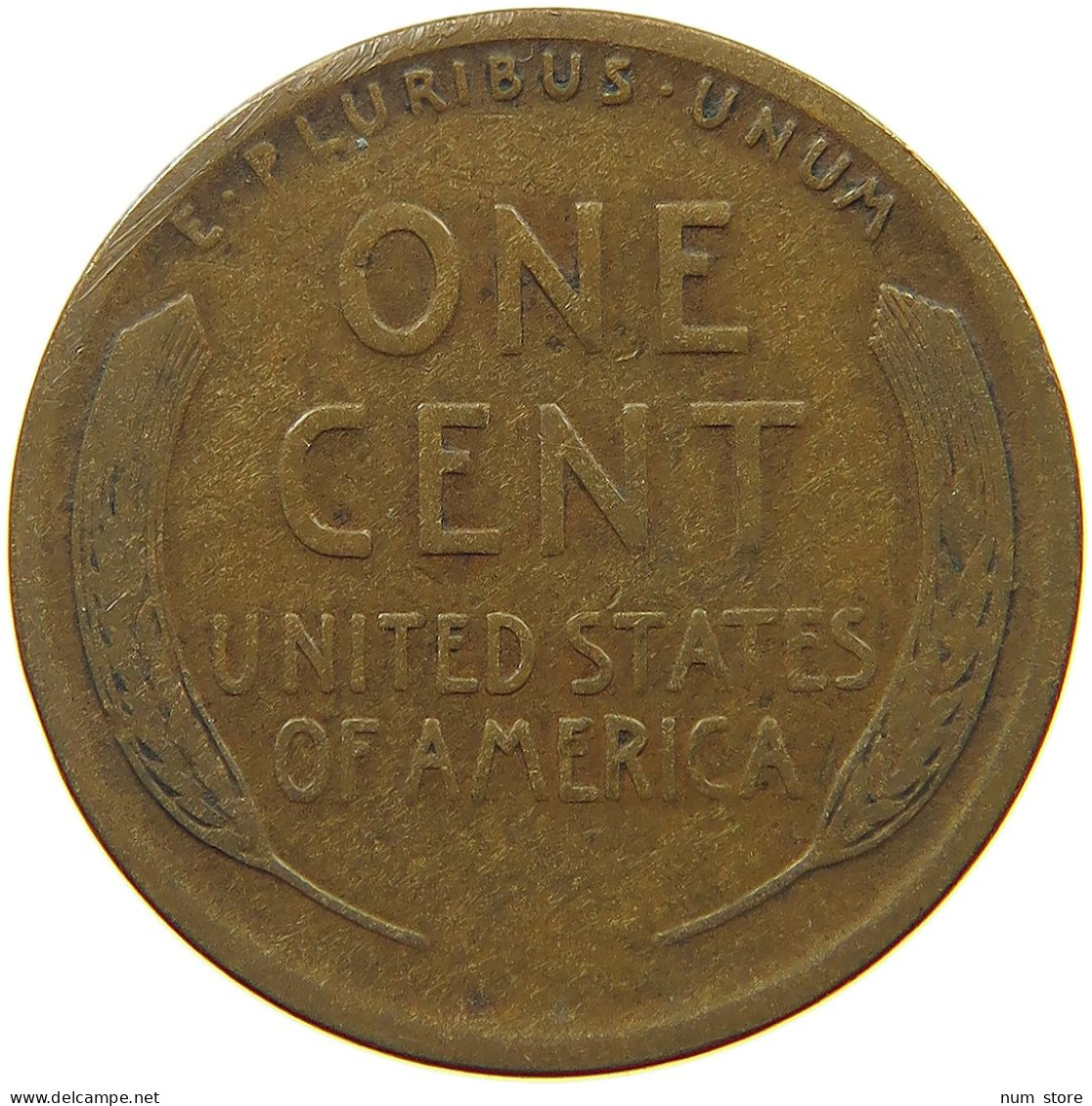 UNITED STATES OF AMERICA CENT 1914 S Lincoln Wheat #s063 0777 - 1909-1958: Lincoln, Wheat Ears Reverse