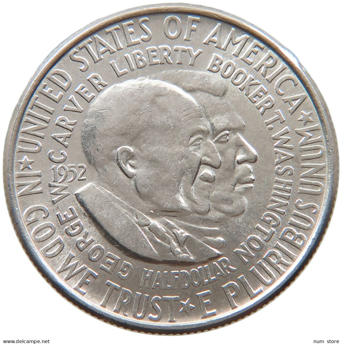 UNITED STATES OF AMERICA HALF 1/2 DOLLAR 1952  #t011 0493 - 1916-1947: Liberty Walking (Libertà Che Cammina)