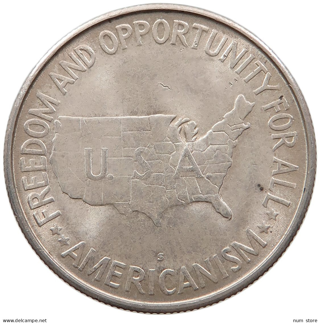 UNITED STATES OF AMERICA HALF 1/2 DOLLAR 1953 S WASHINGTON CARVER #t127 0399 - Non Classificati