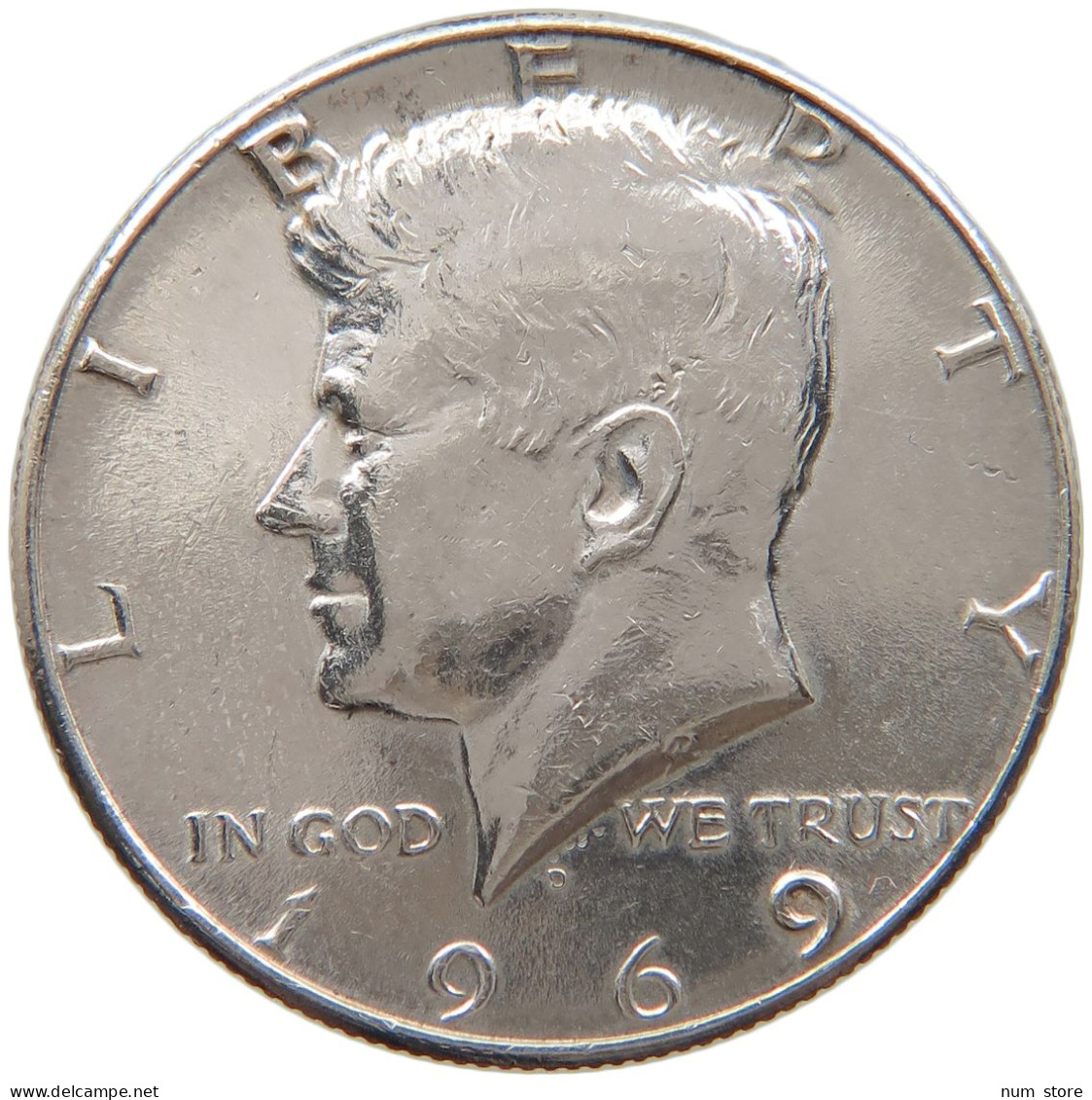 UNITED STATES OF AMERICA HALF 1/2 DOLLAR 1969 D  KENNEDY #alb065 0057 - Non Classés