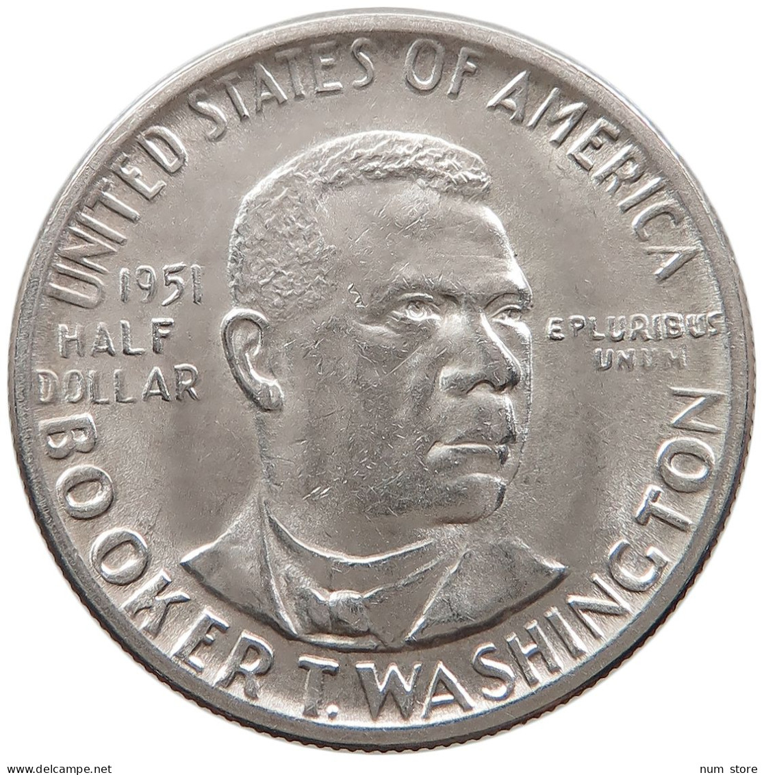 UNITED STATES OF AMERICA HALF 1/2 DOLLAR 1951 BOOKER T. WASHINGTON #t127 0407 - Ohne Zuordnung