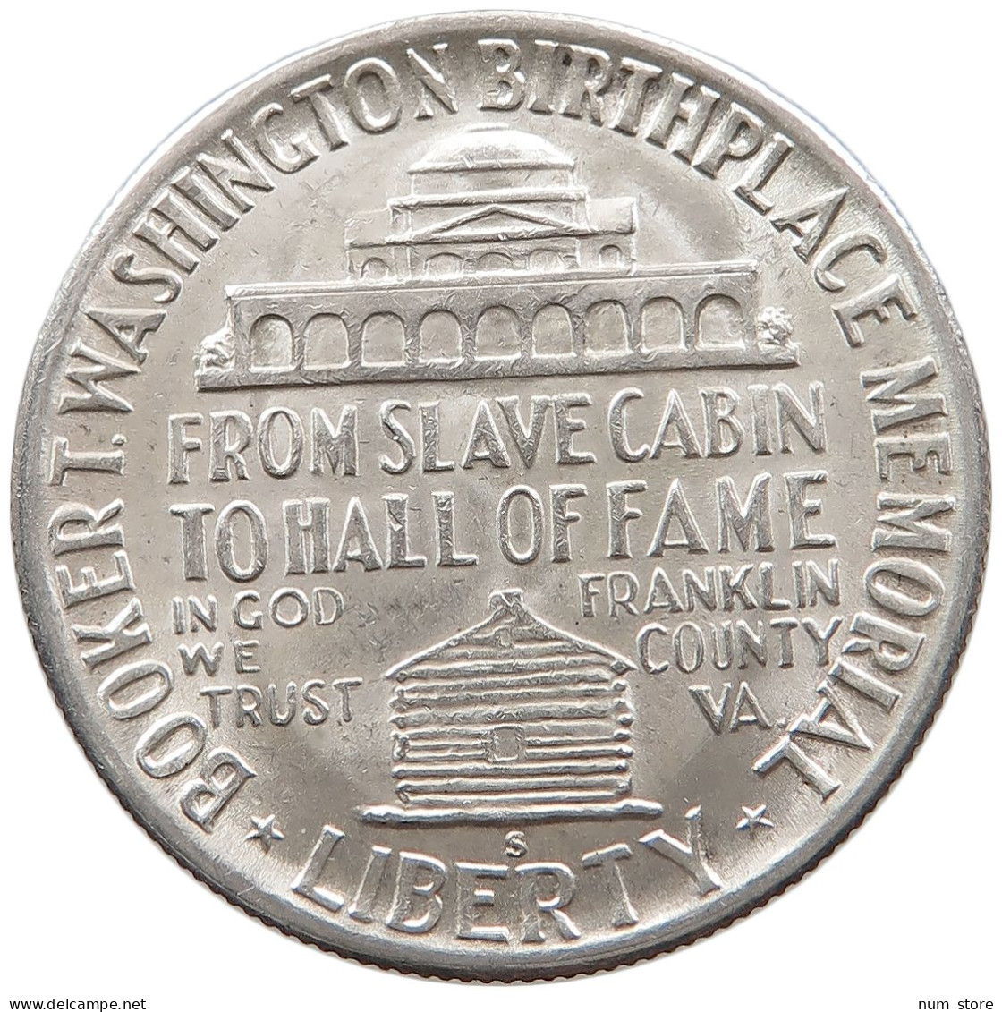 UNITED STATES OF AMERICA HALF 1/2 DOLLAR 1950 S BOOKER T. WASHINGTON #t127 0411 - Sin Clasificación