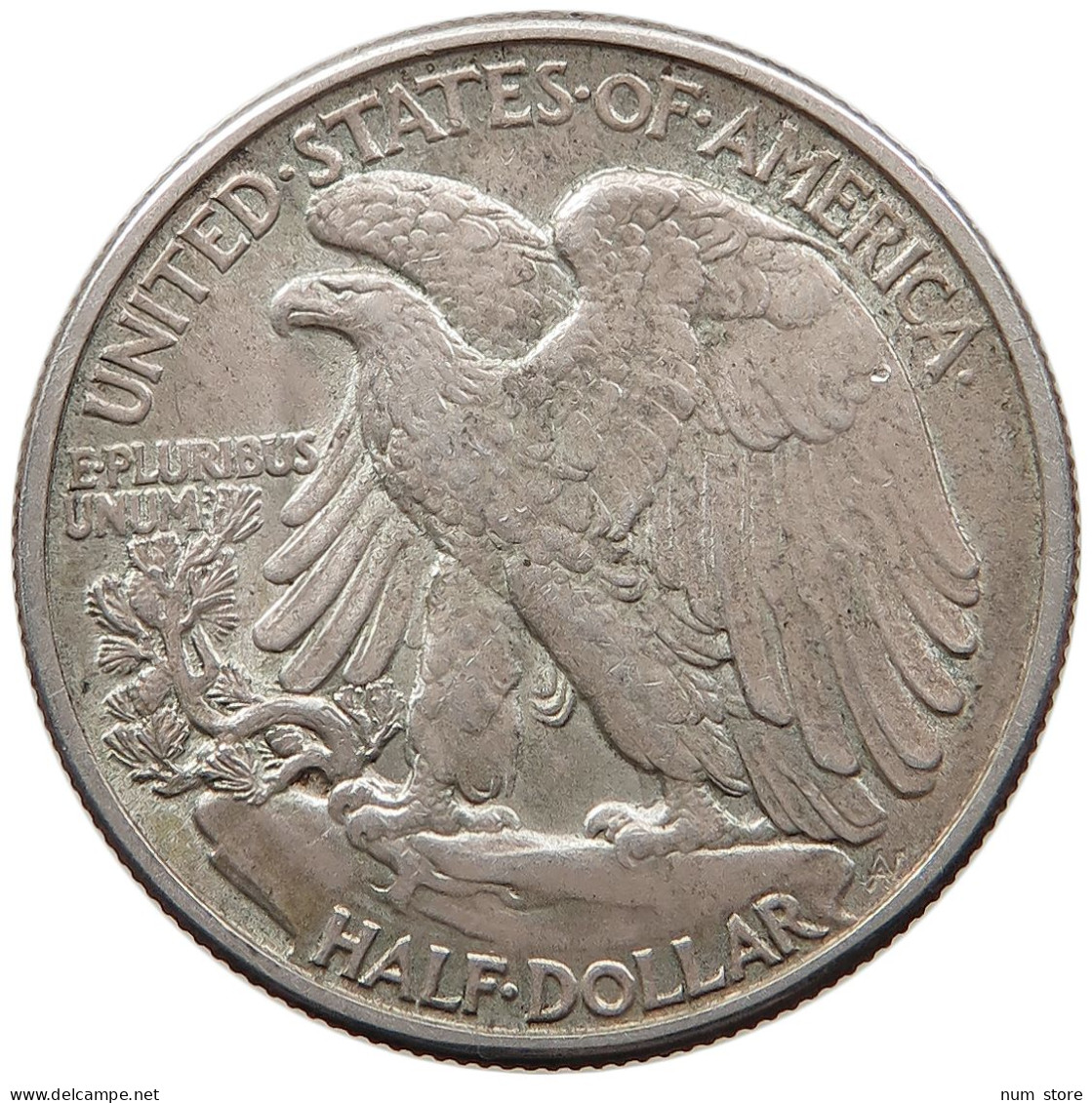 UNITED STATES OF AMERICA HALF 1/2 DOLLAR 1942 WALKING LIBERTY #t143 0323 - 1916-1947: Liberty Walking (Libertà Che Cammina)