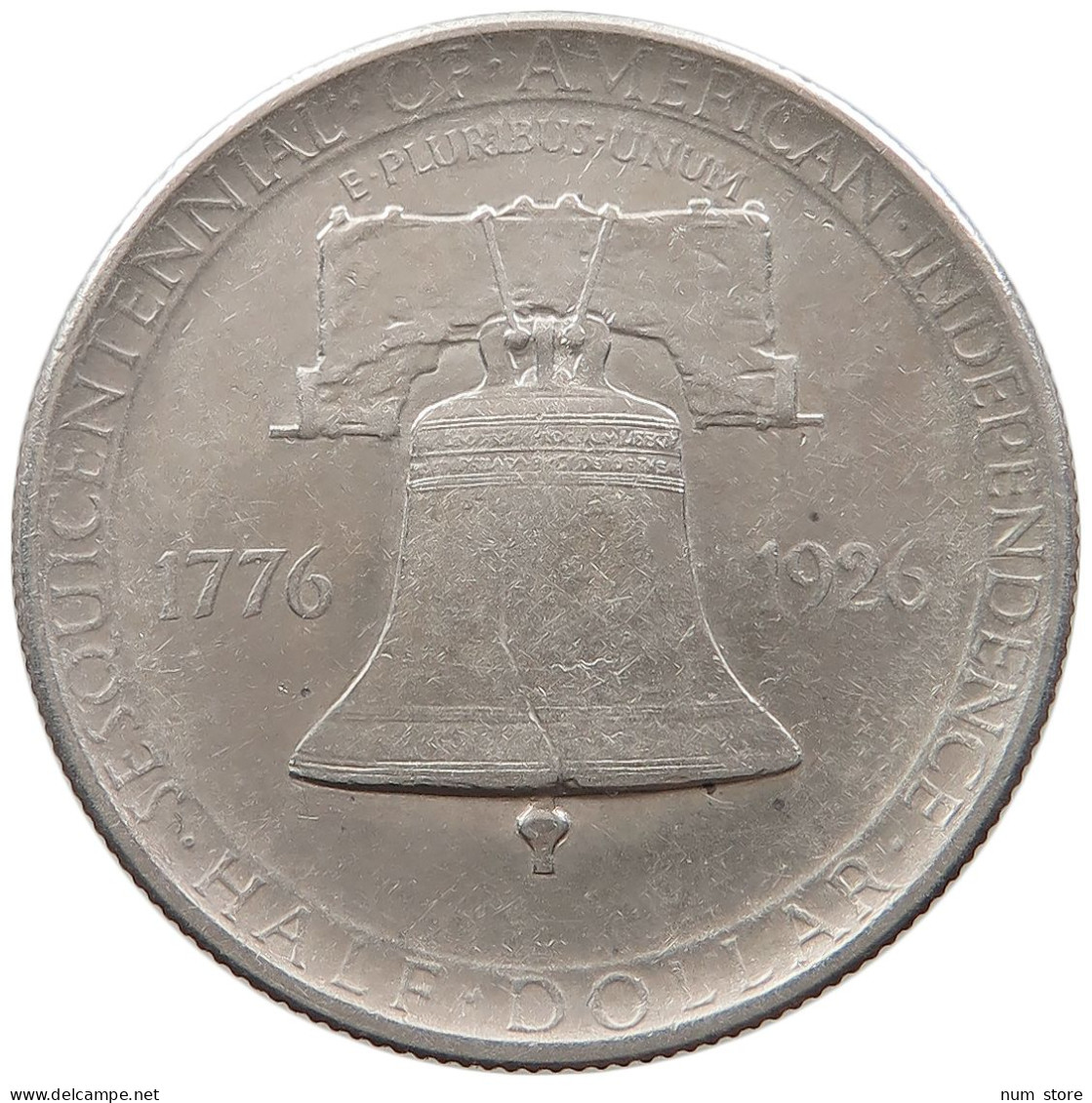 UNITED STATES OF AMERICA HALF 1/2 DOLLAR 1926 Sesquicentennial Of American Independence #t127 0393 - Non Classés