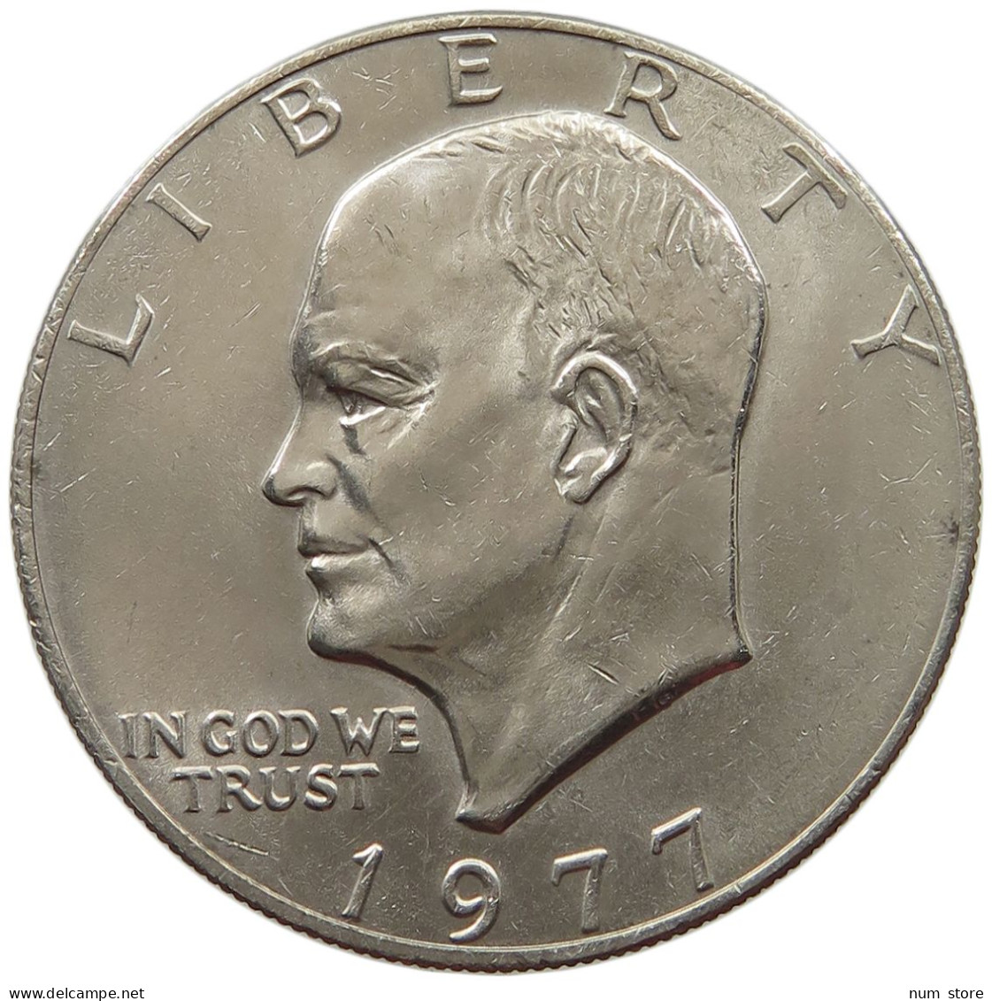 UNITED STATES OF AMERICA DOLLAR 1977 EISENHOWER #s062 0761 - 1971-1978: Eisenhower