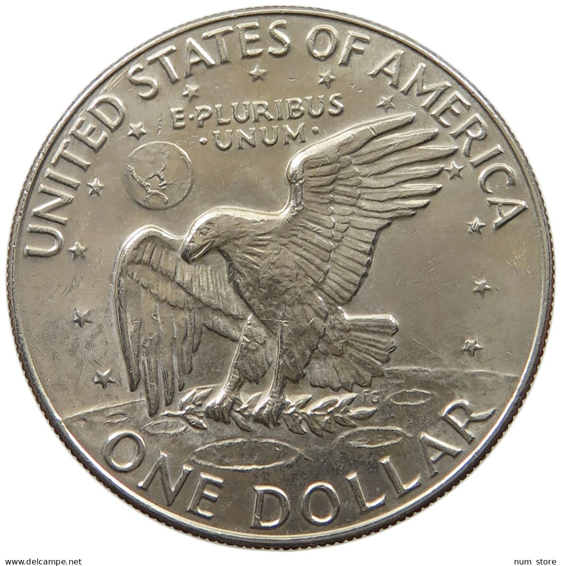 UNITED STATES OF AMERICA DOLLAR 1978 D EISENHOWER NICKEL #a026 0417 - 1971-1978: Eisenhower
