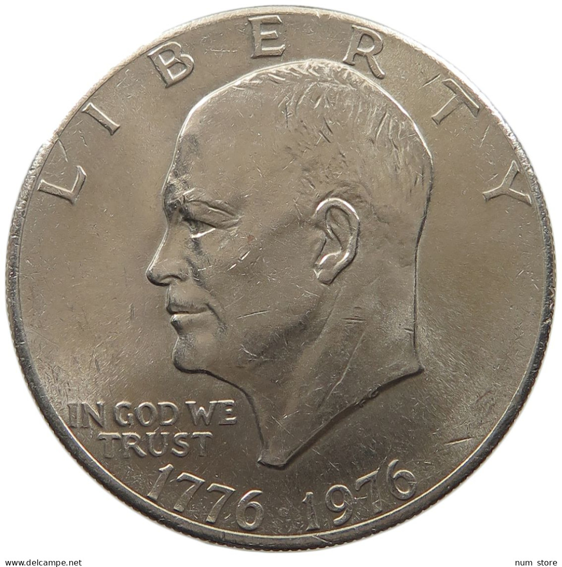 UNITED STATES OF AMERICA DOLLAR 1976 EISENHOWER #c077 0187 - 1971-1978: Eisenhower