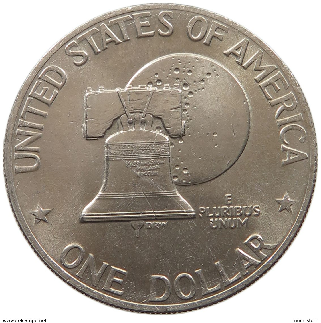 UNITED STATES OF AMERICA DOLLAR 1976 EISENHOWER #c077 0187 - 1971-1978: Eisenhower