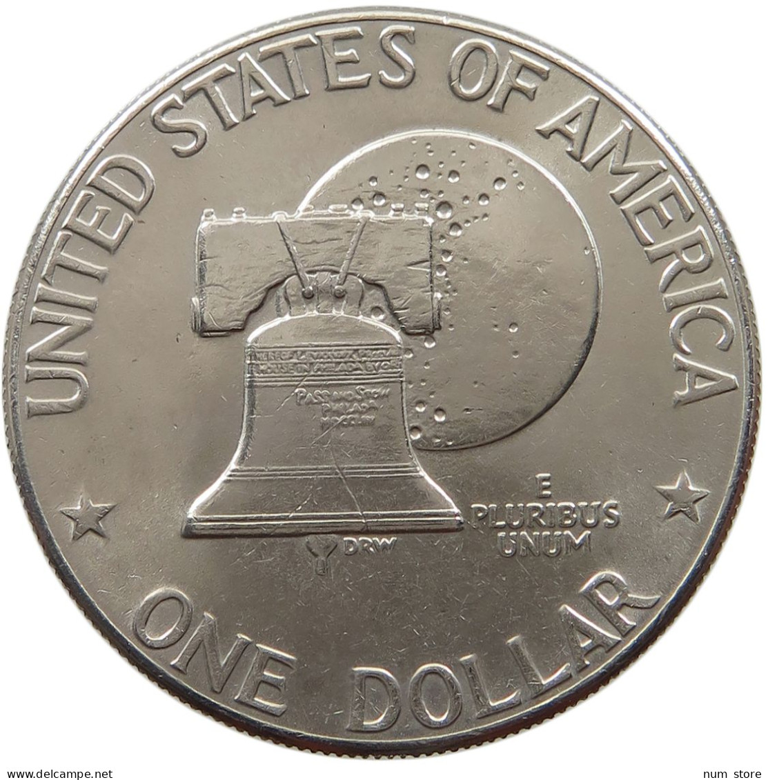 UNITED STATES OF AMERICA DOLLAR 1976 D EISENHOWER #sm05 0605 - 1971-1978: Eisenhower