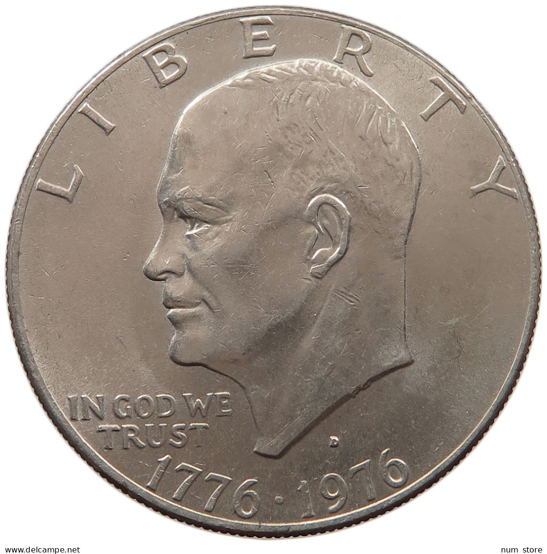 UNITED STATES OF AMERICA DOLLAR 1976 D EISENHOWER #s023 0463 - 1971-1978: Eisenhower