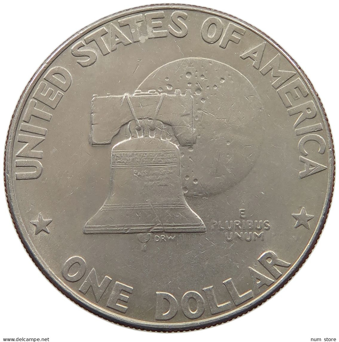 UNITED STATES OF AMERICA DOLLAR 1976 D EISENHOWER #c077 0193 - 1971-1978: Eisenhower