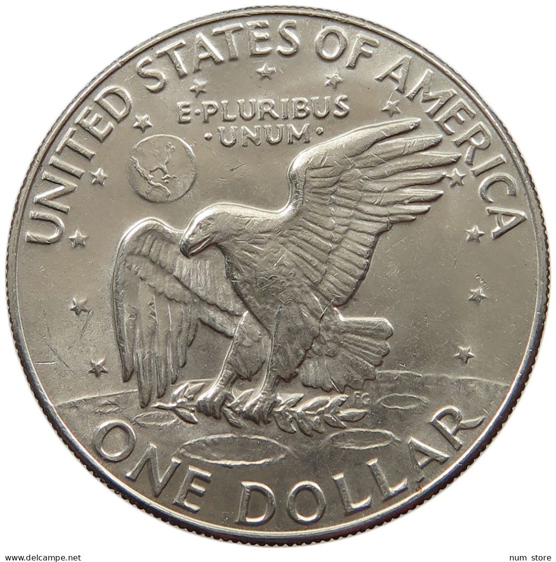 UNITED STATES OF AMERICA DOLLAR 1974 D EISENHOWER #s062 0771 - 1971-1978: Eisenhower