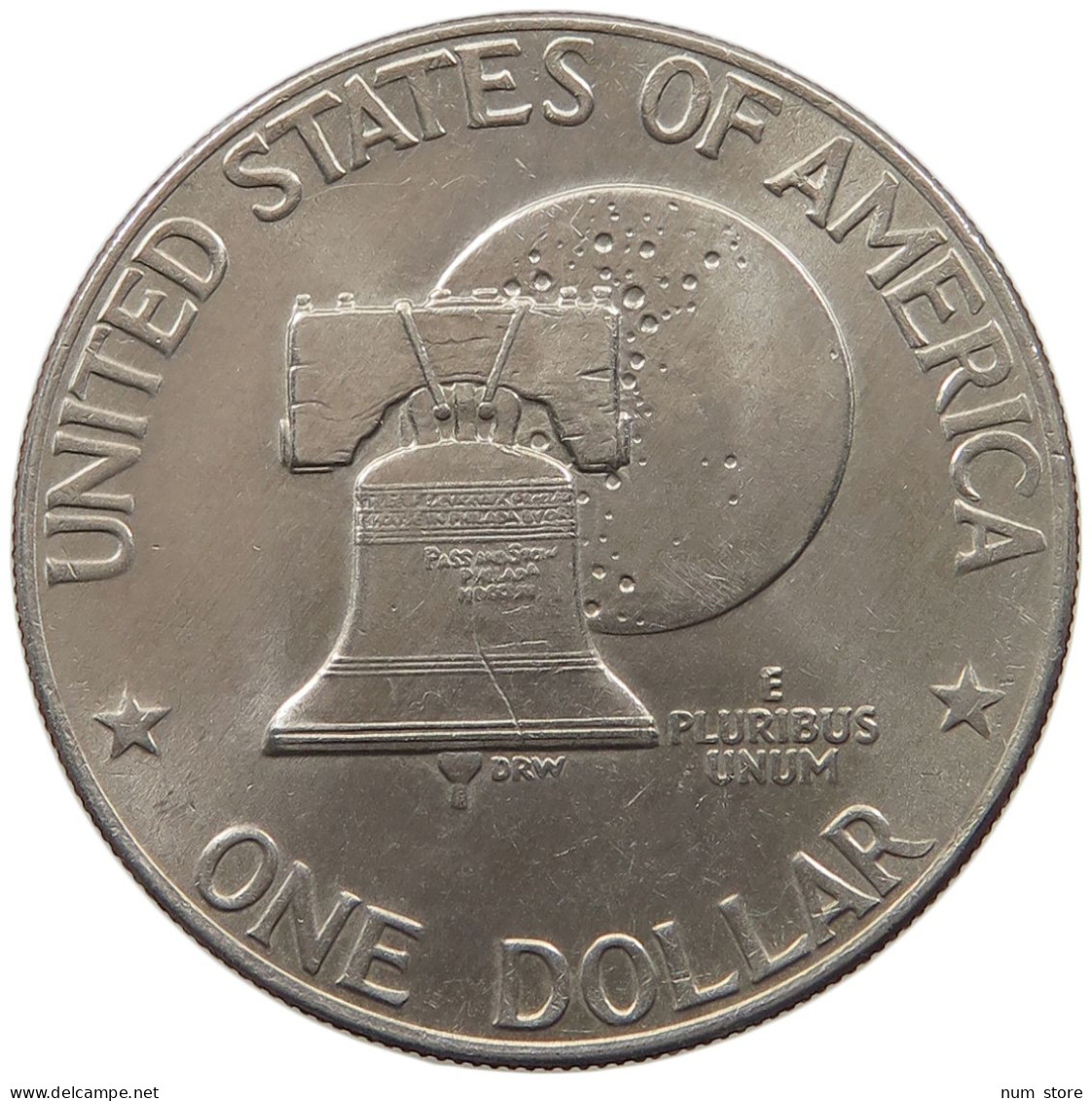 UNITED STATES OF AMERICA DOLLAR 1976 D EISENHOWER #c077 0191 - 1971-1978: Eisenhower